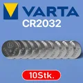 Produktbild: 10 x Varta CR2032 CR-2032 Batterien Frische Markenqualität Knopfzellen MHD 2034