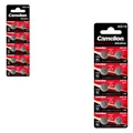 Produktbild: 2x Camelion Knopfzellen Uhren - Batterien AG10 Alkaline 0% HG 10er Blister