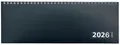 Produktbild: ADINA Terminkalender 2026 ADINA Tischquerkalender 1W/1S schwarz Kartondeckel