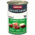 Produktbild: Gran Carno Hunde-Nassfutter Adult mit Hirsch und Äpfeln 400 g