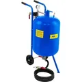Produktbild: Mobiles Sandstrahlgerät, Siphon-Sandstrahlgerät auf Rädern, 79 L MSW