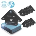 Produktbild: STAHLWERK 8er Schweißwinkel Set Magnet 11,3kg 25lbs Schweißmagnet