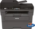 Produktbild: Brother MFC-L2710DW - Multifunktionsdrucker - s/w - Laser - Legal (Original) - A4/Legal (Medien) - bis zu 30 Seiten/Min. (Drucken) - 250 Blatt - 33.6 Kbps - USB 2.0, LAN, Wi-Fi(n)