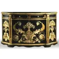 Produktbild: Casa Padrino Barock Sideboard Schwarz / Gold handbemalt 174 cm - Hotel Collection
