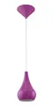 Produktbild: Eglo Pendelleuchte Nibbia Lila rund Ø11,5cm max. 40W E14 ohne Leuchtmittel kürzbar