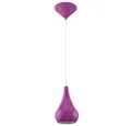 Produktbild: EGLO Pendelleuchte, Leuchtmittel nicht inklusive, Design Pendel Hänge Lampe Wohn Zimmer purple Decken Dielen