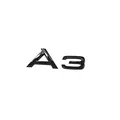 Produktbild: Audi 8Y0071803 Schriftzug A3 schwarz Tuning Exclusive Black Edition Emblem