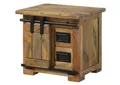 Produktbild: Nachttisch Mango 50x40x45 natur lackiert RAILWAY #1012