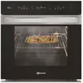 Produktbild: Bauknecht Backofenset, Schwarz, Edelstahl, Metall, Glas, A+, 59.5x57.5x57 cm, Elektronikuhr, Selbstreinigung, Restwärmeanzeige je Kochzone, Versenkknebel, Backofenbeleuchtung, automatische Dampfzufuhr, Pyrolyse-Selbstreinigung, Küchen, Küchenelektrogeräte, Backöfen