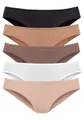 Produktbild: Vivance Jazz-Pants Slips (5er-Pack) aus elastischer Baumwoll-Qualität