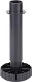 Produktbild: 2x Sockelverstellfuß Korrekt Ku.schwarz 70mm Bereich -6/+30mm HETTICH
