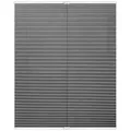 Produktbild: Roomy Plissee Plissee Klemmfix, ohne Bohren, verspannt, Klemmbar grau 70 cm x 210 cm