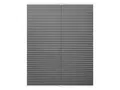 Produktbild: Lichtblick Plissee Klemmfix, ohne Bohren, verspannt 70  x 130 cm Hellgrau B-Ware