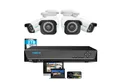 Produktbild: Reolink Überwachungskamera 8MP 4K PoE (Innenbereich, Außenbereich, 4X 8MP PoE IP Kamera und 2TB HDD 8CH NVR, 24/7 Videoüberwachung,IP66 Wetterschutz,Personener-Fahrzeugerkennung)