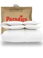 Produktbild: PARADIES Daunendecke 155x220 cm Winter 1.120g - Gabi 90, Winterdecke mit Baumwollbezug + RDS-zertifizierten Gänsedaunen/-Federn 90% Daunen + 10% Federn