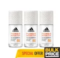 Produktbild: adidas Women Power Booster Roll-On Deodorant 72H Odour Sweat Control 50ml 3er...