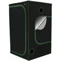 Produktbild: Zelsius - Grow Tent 140 x 140 x 200 cm schwarz/grün Pflanzenzucht Indoor