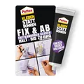 Produktbild: Pattex Kleben statt Bohren Fix & Ab, ablösbarer Montagekleber, stark haftender Wandkleber für Regale und Wandbefestigungen, ohne Beschädigung ablösbar, Kraftkleber hält bis zu 6kg, 44g Tube