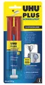 Produktbild: UHU PLUS SCHNELLFEST Klebstoff 2-K-Epoxidkleber *45725* 27 g (590,74 €/kg)