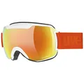 Produktbild: Uvex downhill 2000 CV - Skibrille für Damen und Herren - Filterkategorie 2 - konstraststeigernd - white matt/orange-green - one size