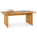 Produktbild: IDIMEX Couchtisch Salto aus massivem Kiefernholz, gebeizt/gewachst - minimalistischer Wohnzimmertisch, rechteckig, Sofatisch für jedes Wohnzimmer passend