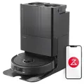Produktbild: Roborock Qrevo Pro Staubsauger Roboter mit All-in-One-Dock,60°C Heißwasser-Moppwäsche,10mm Hebarem Wischmopp(Upgrade von S7 Max Ultra)Schwarz - Schwarz