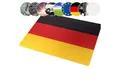 Produktbild: ANRO Bodenschutzmatte Hera Bodenschutz für Hartboden Stuhlunterlage, Bodenschutz - gerollt, 1-St., Einzelpackung, 1mm Stark Anti-Rutsch Unterseite genarbt 90x120cm DE-Flagge
