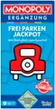 Produktbild: Hasbro Spiel Monopoly Ergänzung: Frei Parken Jackpot, Familienspiel