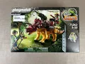 Produktbild: PLAYMOBIL Dino Rise 71262 Milow und Triceratops mit 3 Kanonen und Reiter NEU