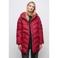 Produktbild: STREET ONE Steppjacke mit Kapuze mit Tunnelzugband rot 46 EU