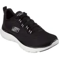 Produktbild: Skechers Flex Appeal 5.0 Sneaker Damen in blackmesh-whitetrim, Größe 38 HW 2025