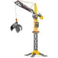 Produktbild: Dickie-Toys 203729022 Baustellenfahrzeug Mighty Crane, Kran, ferngesteuert, mit Batterie und Kabel-Fernsteuerung
