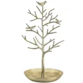 Produktbild: Schmuckbaumständer im Gold-Stil – Vintage-Vögel – Hängen Sie Ihren Schmuck au...