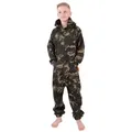Produktbild: O'Poppy Jumpsuit Kinder camo olive (1-tlg) Zwergen Kapuze und Eingrifftaschen 122-128