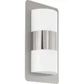 Produktbild: Eglo Außen-Wandleuchte Cistierna E27 edelstahl/weiß Up- & Downlight Außen-Wandleuchte