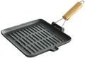 Produktbild: 5908287211070 ŻELIWNA PATELNIA GRILLOWA KINGHOFF KH-1107 24cm KINGHOFF