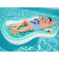 Produktbild: Designer Wasser Lounge für 2 Personen Luftmatratze Schwimmliege Pool Bestway