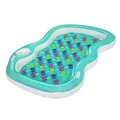 Produktbild: Badeinsel Schwimminsel 2 Personen 224 x 174 cm Luftmatratze Strand Schwimmliege