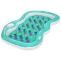 Produktbild: Bestway Wasser-Lounge Schwimmliege 2 Personen Designer 224x174 cm