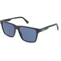 Produktbild: Lacoste L6039S Herren-Sonnenbrille Vollrand Quadratisch Kunststoff-Gestell, schwarz