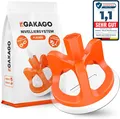 Produktbild: Gakago Fliesen Nivelliersystem 200 Hauben + 200 Scheiben ohne Lasche!!!