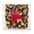 Produktbild: Red Band Fruchtgummi Lakritz Duos - 1er Pack (1 x 500 g Beutel) - Fruchtgummi und Lakritzgeschmack - Eine Power-Genuss-Kombi mit Vielfalt und Abwechslung - Holländische Qualität