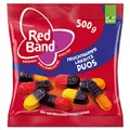 Produktbild: (5,74€/1kg) Red Band Fruchtgummi Lakritz Duos, 500g Beutel