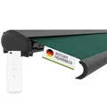 Produktbild: empasa elektrische Vollkassettenmarkise 'Profi' Kassettenmarkise Gelenkarmmarkise Markise Sonnenmarkise Sonnenschutz komplett vormontiert, viele Farben und Größen wählbar