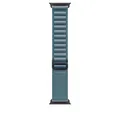 Produktbild: Apple Watch Alpine Loop - Hellblau (49mm, Schwarzes Titan, S)