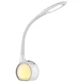 Produktbild: LED Schreib Tisch Lampe weiß TOUCH DIMMER Wohn Zimmer Beistell Flexo Lese Leuchte Globo 58278