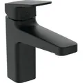 Produktbild: Ideal Standard Waschtischarmatur Ceraplan BlueStart H90, Ausladung 124mm BD228XG Schwarz (Silk Black)