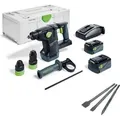 Produktbild: Akku Kombihammer Khc 18 5,0 Ebi-plus 18v 2x Akkupack + Meißelsatz 230mm - Festool
