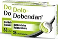 Produktbild: DOLO-DOBENDAN 1,4 mg/10 mg Lutschtabletten 36 St