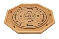 Produktbild: Philos Spiel Philos 3320 - Crokinole 5 in 1, Spielbrett mit Crokinole/Backgammon...